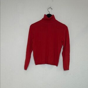 Pendleton Vibrant Red Turtleneck Sweater size Small